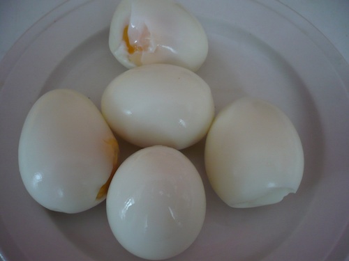 Recept na vejce natvrdo